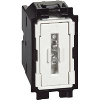 Выключатель кнопочный 1мод. Living Now 10А механизм Leg BTC K4034 Legrand