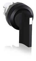 Переключатель M2SS5-10B (длинная ручка) черный 2-х позиционный без подсветки (только корпус) 90 град. с фиксацией | 1SFA611204R1006 ABB