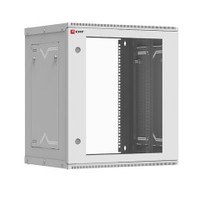 Шкаф телекоммуникационный настенный разборный 12U (600х350) дверь стекло, Astra A серия EKF Basic | ITB12G350D