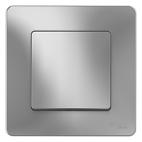 Выключатель 1-кл. СП Blanca 10А IP20 (сх. 1) 250В алюм. SchE BLNVS010103 Schneider Electric
