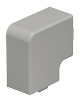 Крышка плоского угла кабельного канала WDK 30x45 мм (ПВХ,серый) (WDK HF30045GR) | 6158676 OBO Bettermann