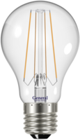 Лампа светодиодная LED 10Вт Е27 220В 4500К GLDEN-A60S-10-230-E27-4500 filament | 645800 General