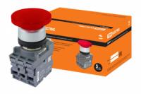 Кнопка грибовидная МРМ1-10R в сборе d40мм 1з+1р красная | SQ0747-0029 TDM ELECTRIC