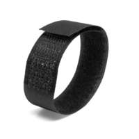 Стяжки велькро КСВ-У 20*200 (ч) | 77921 Fortisflex КВТ