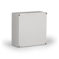 Cubo O 300 x 132 мм, глухая стенка, серая крышка, ABS, IP 66/67 - OABP303013G Ensto