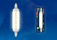 Лампа светодиодная LED-J118-12W/WW/R7s/CL PLZ06WH прозр. теплый бел. свет картон ТМ Uniel UL-00001555