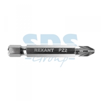 Бита PZ2 x 50 мм для шуруповерта 5 шт (лента) - 12-6322 REXANT
