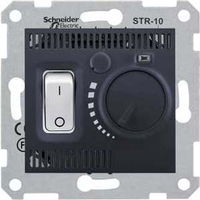 Термостат комнат. Sedna графит SchE SDN6000170 Schneider Electric
