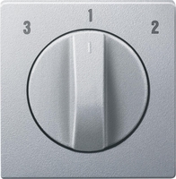 НАКЛАДКА Д/ВЫКЛ.ВЕНТИЛЯТОРА АЛЮМИНИЙ | MTN437160 Schneider Electric