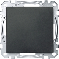 Выключатель кнопочный SM KNX 2/3/4 кнопки Pushbutton Pro антрацит SchE MTN6180-0414 Schneider Electric