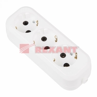Колодка удлинителя 3-м с заземл. Эконом PROCONNECT 11-8712 REXANT
