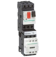 Пускатель комбинированный 2,5-4А 24B постоянный ток GV2 | GV2DM108BD Schneider Electric