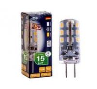 Лампа светодиодная LED JC G4 1.6Вт 120Лм 4000К холодный свет REV 32366 2