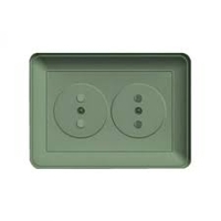 Розетка 2-м СП W59 16А IP20 без заземл. защ. шторки шампань SchE RS16-254-48 Schneider Electric