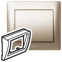 Панель лицевая для инф. роз. титан Galea Life Leg 771484 Legrand
