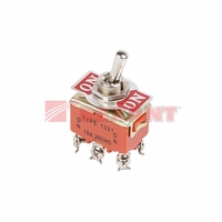 Тумблер 250V 15А (6c) ON-ON двухполюсный | 36-4131 REXANT