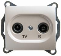 Механизм розетки TV-R Glossa 1DB оконечной перламутр SchE GSL000694 Schneider Electric