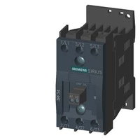 Контактор 3ф полупроводниковый 3RF3 AC53 5.2A 40град. 48-480V/110-230V AC управление по 2ф мгновенная коммутация винтовые клеммы Siemens 3RF3405-1BB24
