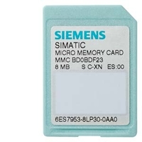Карта памяти SIMATIC S7-300/C7/ET 200 3.3В NFLASH 8Mb Siemens 6ES79538LP310AA0