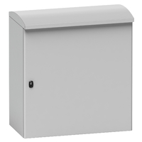 Шкаф внешн. Outdoor S3D HD 343x200x180mm ral7035 IP66 IK10 крыш+змк.с дв. бор. | NSYS3HD3215 Schneider Electric