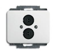 Розетка для громкоговорителя alpha nea белый матовый - 1723-0-0139 ABB