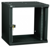 Шкаф LINEA WE 15U 600x600мм дверь стекло черный | LWE5-15U66-GF ITK IEK (ИЭК)