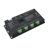 Декодер SMART-DMX-SUF (12-24V, 12x5A, XLR3, RJ45) (arlight, IP20 Металл, 5 лет) | 033768 Arlight