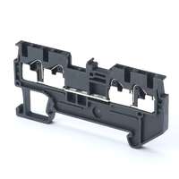 Клемма XW5TP15221 Push-in Plus 1.5кв.мм 3п 2-х рядная 500В 17.5А черн. Omron 669980
