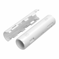 Муфта разборная d16 мм белая (100шт/1200шт уп/кор) Промрукав | PR13.0417