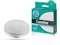 Лампа светодиодная LED6-GX53/845/GX53 6Вт 220В Camelion 13543