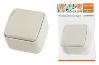 Выключатель 1-кл. открытой установки IP20 10А, сл. кость "Дача" Народная | SQ1824-0014 TDM ELECTRIC