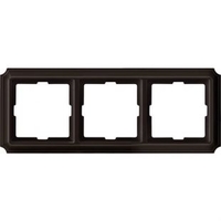 Рамка 3-м Merten антик пластик. корич. SchE MTN4030-4715 Schneider Electric