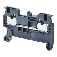 Клемма XW5TP15111 Push-in Plus 1.5кв.мм 2п 1-рядная 500В 17.5А черн. Omron 669988