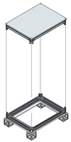 Рама шкафа верхняя/нижняя 400x600ШхГ | EK4060KN ABB