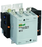 Контактор 115А 220В АС3 1НО+1НЗ КМ-103 | 22150DEK DEKraft Schneider Electric