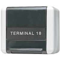 Корпус для разъемов различных компьютерных сетей IP44 JUNG 854W