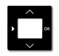 Плата центральная (накладка) для таймера 6455 6456 Basic 55 chateau-black ABB 2CKA006430A0393
