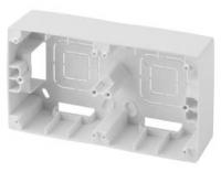 Коробка накладная монтаж 2 поста бел. Эра 12-6102-01 (Энергия света) Б0043170