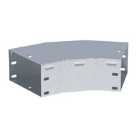Угол 45 град. горизонтальный 100x150 мм INOX EKF | g45100150-INOX