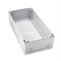 Основание Cubo C 200 x 400 102 мм, выбивные фланцы, PC, вкл. Винты монтажные - CPCF204010B Ensto
