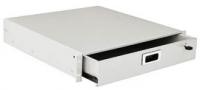 Ящик для документов WZ-SB67-00-00-011 2U x 415 465 mm, цвет серый (RAL 7035) (SZB-67-00-00) | 10790 Zpas