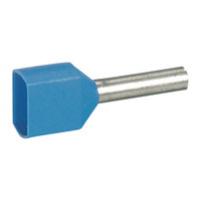 Наконечник кабельный изолир. двойн. Starfix 2х2.5кв.мм сер. Leg 037690 Legrand