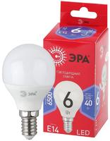 Лампа светодиодная P45-6W-865-E14 R (диод шар 6Вт холодн. E14) (10/100/3600) Эра Б0045356 (Энергия света)