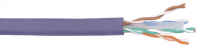 Кабель связи витая пара U/UTP кат.6 4х2х23AWG solid LSZH 305м фиолет. ITK LC1-C604-126 IEK (ИЭК)