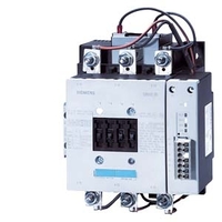 Контактор 90кВт/400В/AC-3 AC/DC 96-127В 1НO+1НЗ 3п типоразмер S6 шинное присоединение электронный привод Siemens 3RT1056-6PF35
