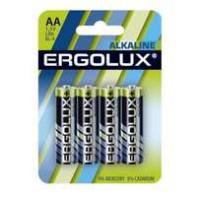 Элемент питания алкалиновый LR6 BL-4 1.5В Alkaline (блист.4шт) Ergolux 11748