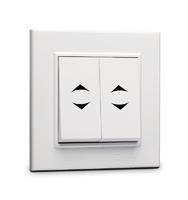 Переключатель 2-кл. СП Karea 10А IP20 бел. Makel 56001026