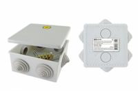 Коробка уравнивания потенциалов (КУП) о/п 85х85х40мм, шина 6х9, 8 групп, IP44, инд. Штрихкод | SQ1401-1360 TDM ELECTRIC