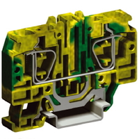 Зажим для заземления HTE.10 10кв.мм желт./зел. DKC ZHT330-RET (ДКС)