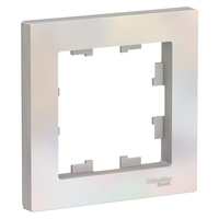 Рамка однопостовая ATLASDESIGN жемчуг - ATN000401 Schneider Electric